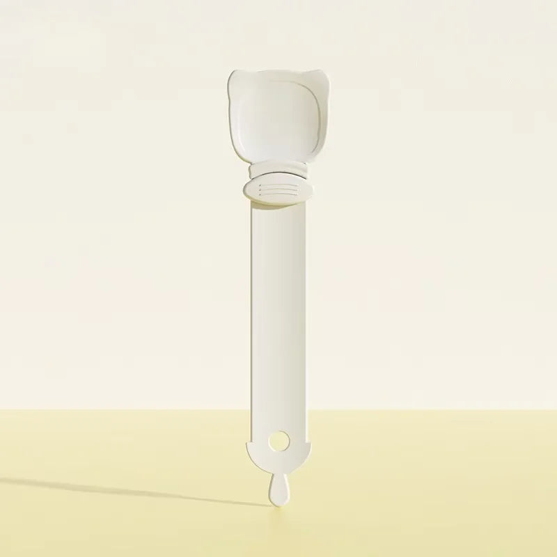 Long-Handle Wet Pet Food Feeder Spoon