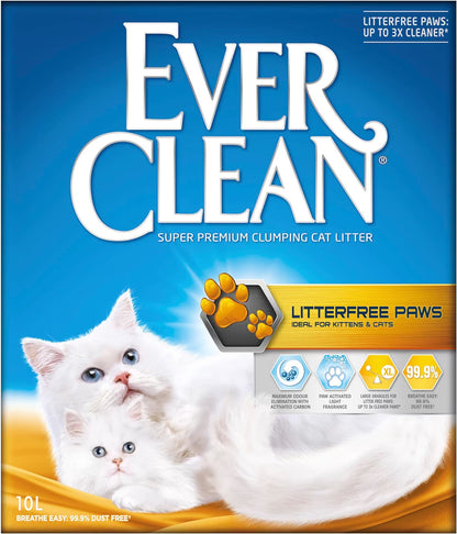 Ever Clean Extra Strength Natural Clumping Multi-Cat Litter with Long-Lasting Scent