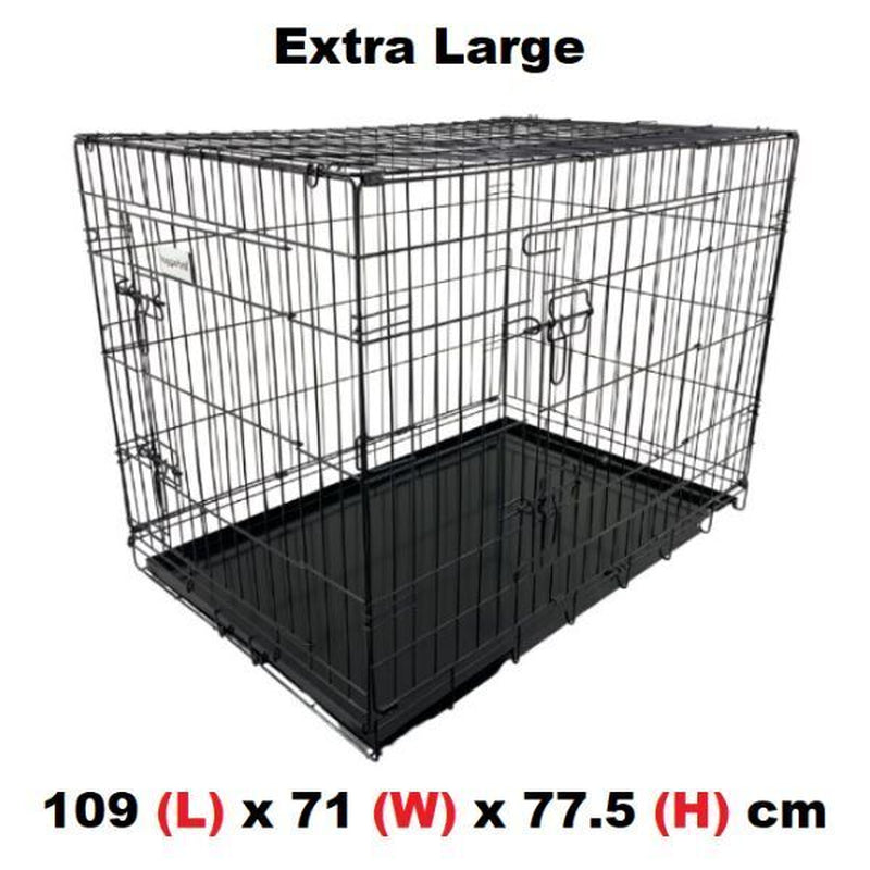 Metal Dog Crate for Puppy Training - Available in Small, Medium, Large, XL, and XXL Sizes