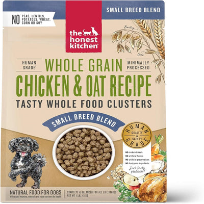 The Honest Kitchen Whole Food Clusters Small Breed Whole Grain Chicken Dry Dog Food - 1 lb Trial Pouch