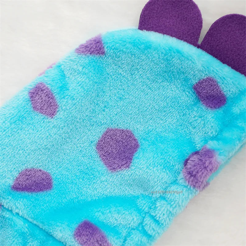Thickened Warm Blue Dinosaur Hooded Coat for Small to Medium Dogs - Autumn and Winter Pet Apparel