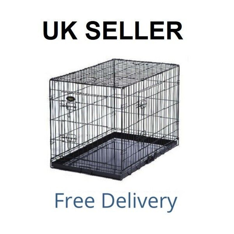 Metal Dog Crate for Puppy Training - Available in Small, Medium, Large, XL, and XXL Sizes