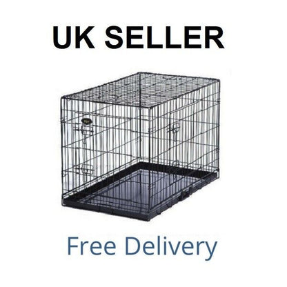 Metal Dog Crate for Puppy Training - Available in Small, Medium, Large, XL, and XXL Sizes