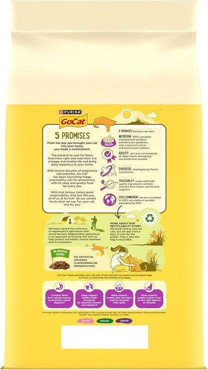 Adult Dry Cat Food Chicken and Duck 10Kg Pack