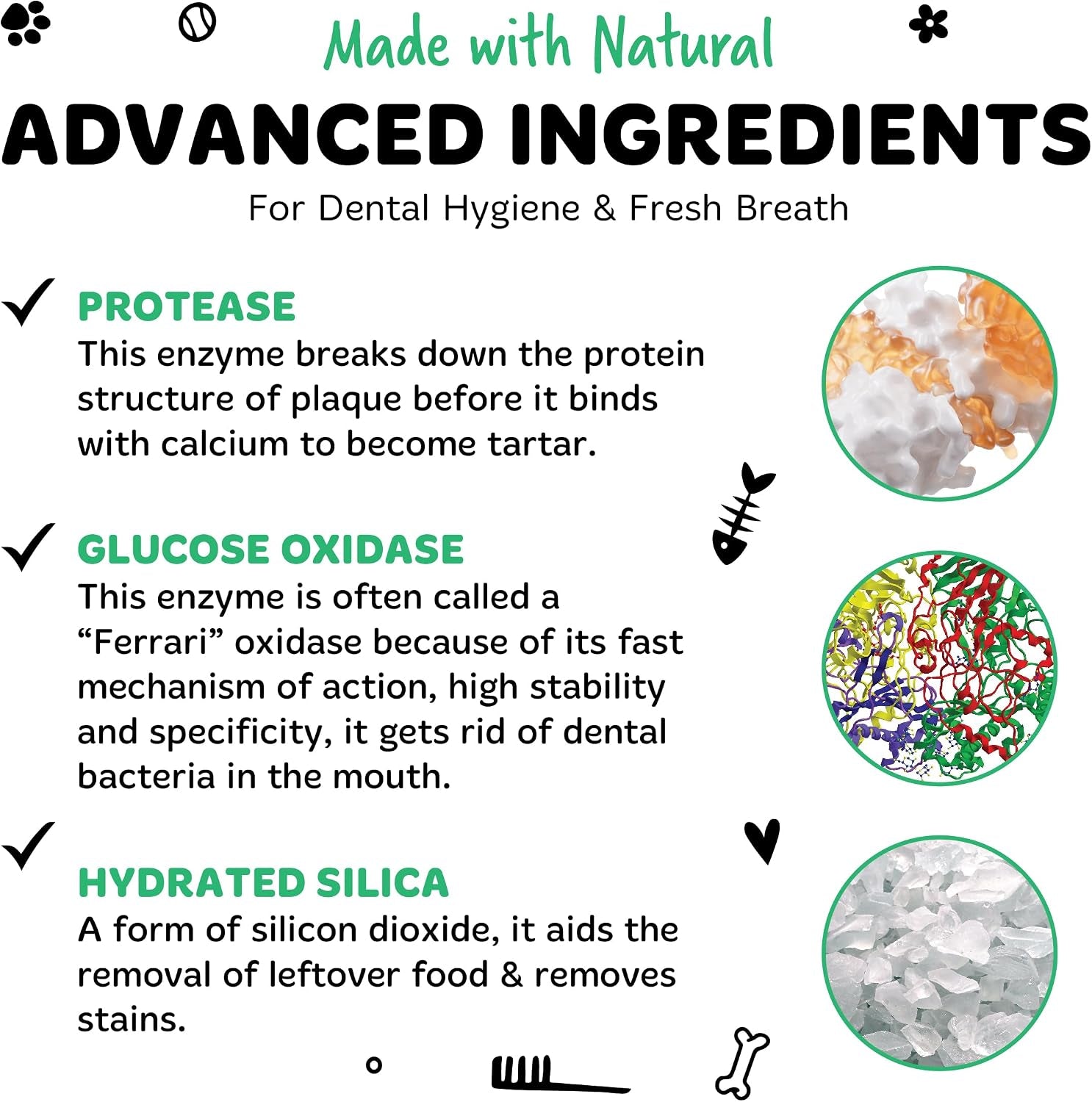 Dental Enzymatic Dog Toothpaste & Cat Toothpaste for Dog Teeth Cleaning, Dog Breath Freshener, Dog Plaque Remover & Tartar for Pets Use with Our Dog Toothbrush & Cat Toothbrush (Liver 75G)