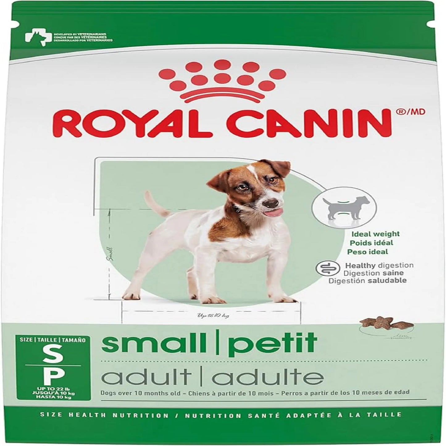 Royal Canin Size Health Nutrition Small Breed Adult Dry Dog Food, 4 lb
