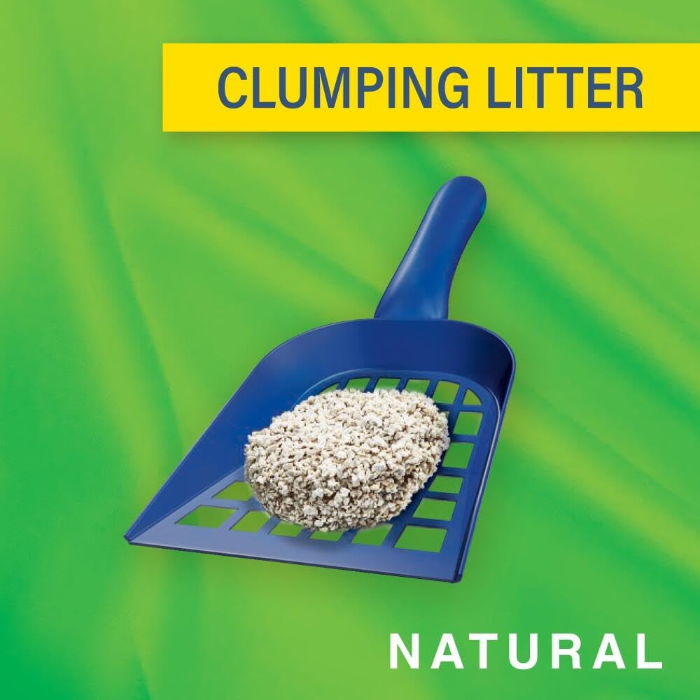 - Natural Clumping Cat Litter - 20 L - Biodegradable Extra Absorbent - No Smell - Bulk Cat Litter