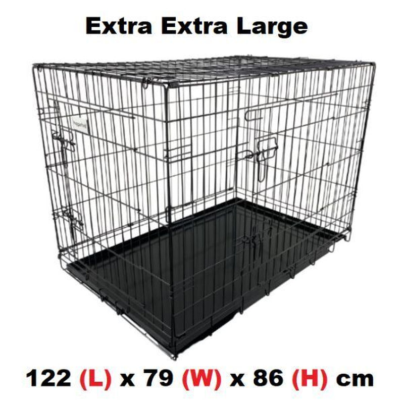 Metal Dog Crate for Puppy Training - Available in Small, Medium, Large, XL, and XXL Sizes