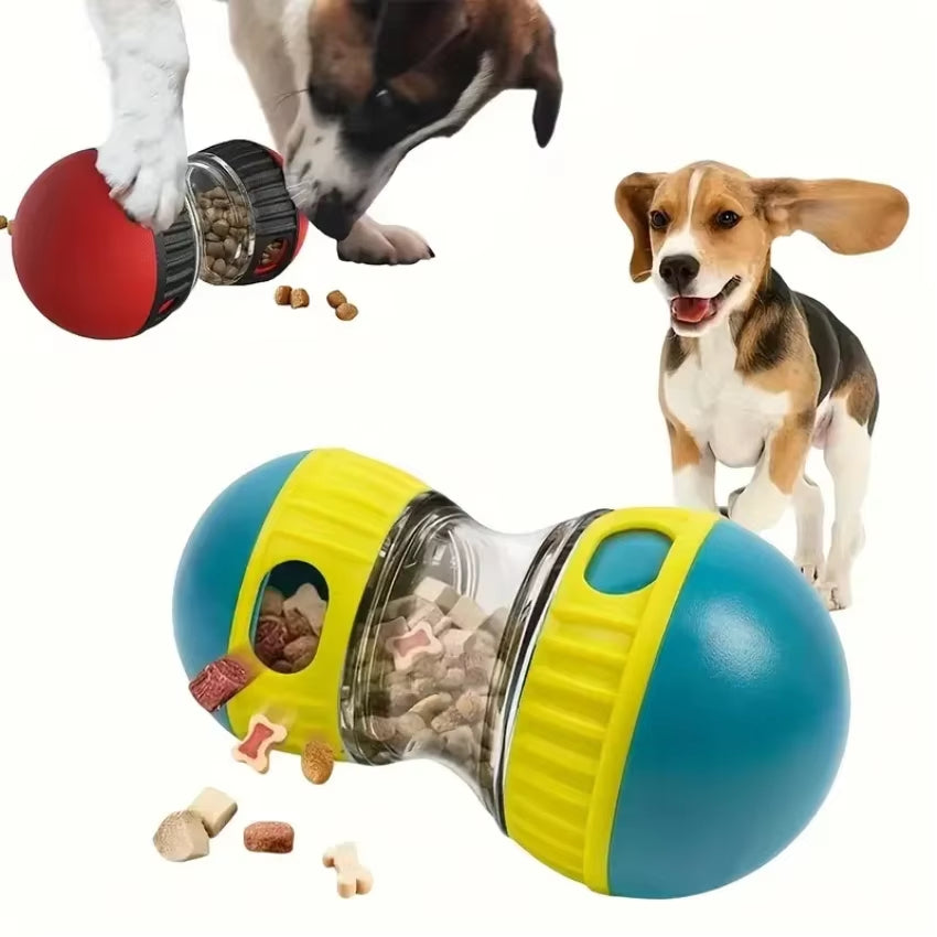 Interactive Dog Snack Dispenser Toy - Versatile Slow Feeder for Healthy and Engaging Eating Experience