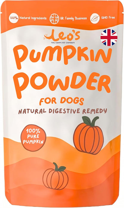 Pumpkin Powder for Dogs | 250G | 100% Pure Pumpkin Powder Dog Food Topper, Naturally Rich Fibre for Dogs | Dog Gut Health Probiotics | Probiotics for Dogs