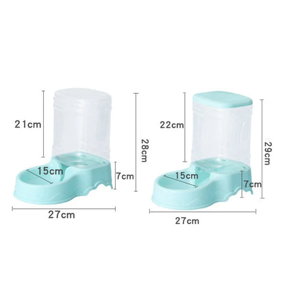 Combination Automatic Pet Feeder & Water Bowl