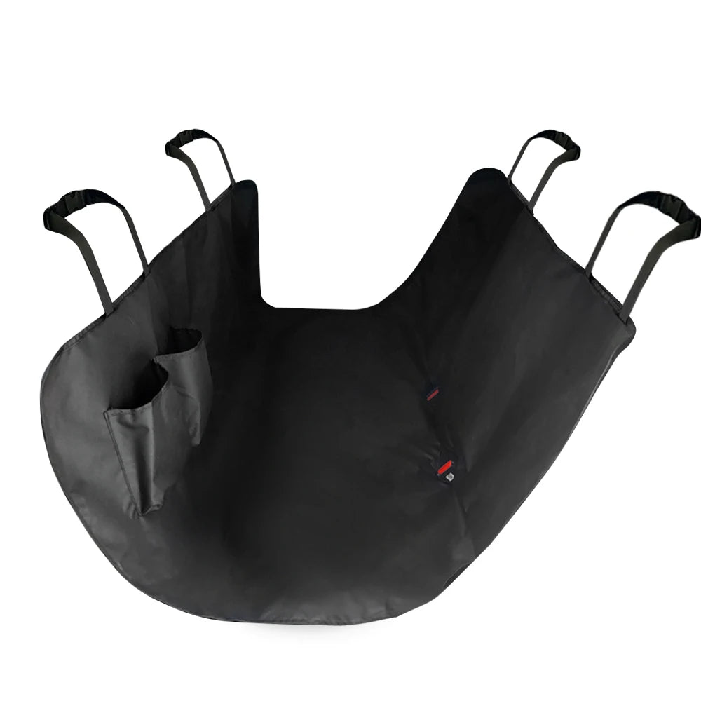 Waterproof Dog Car Seat Cover with Storage Pocket - We Wuv Pets
