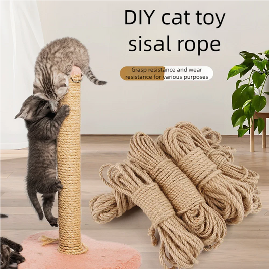 Jute Rope Cat Scratcher Replacement - We Wuv Pets