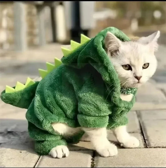 Dinosaur Costume Dog Hoodie - We Wuv Pets