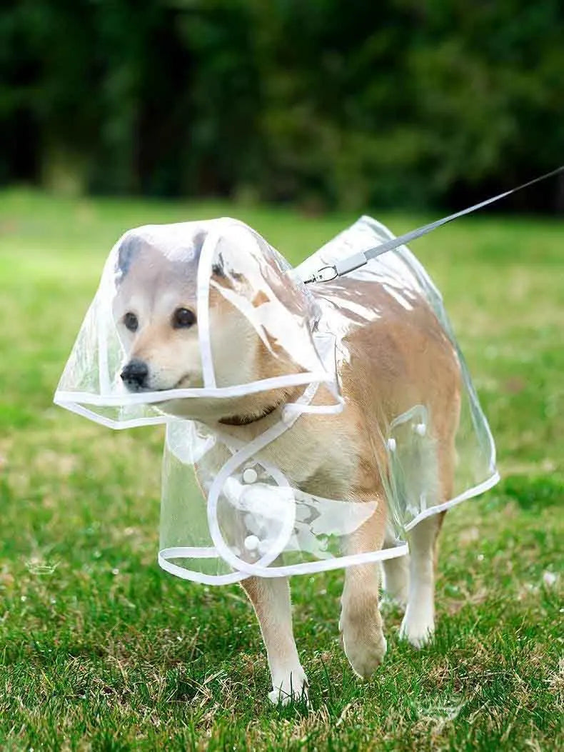 Waterproof Dog Raincoat with Hood