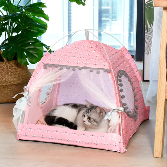 All-Season Pet Tent Nest - We Wuv Pets