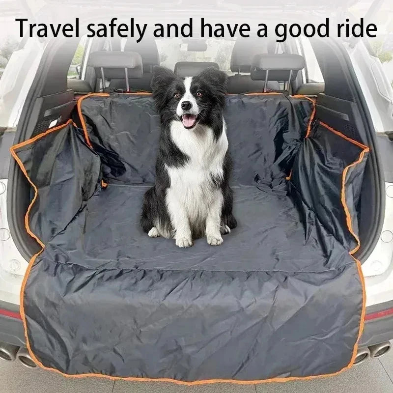 Heavy-Duty Dog Car Seat Cover with Side Flaps - We Wuv Pets