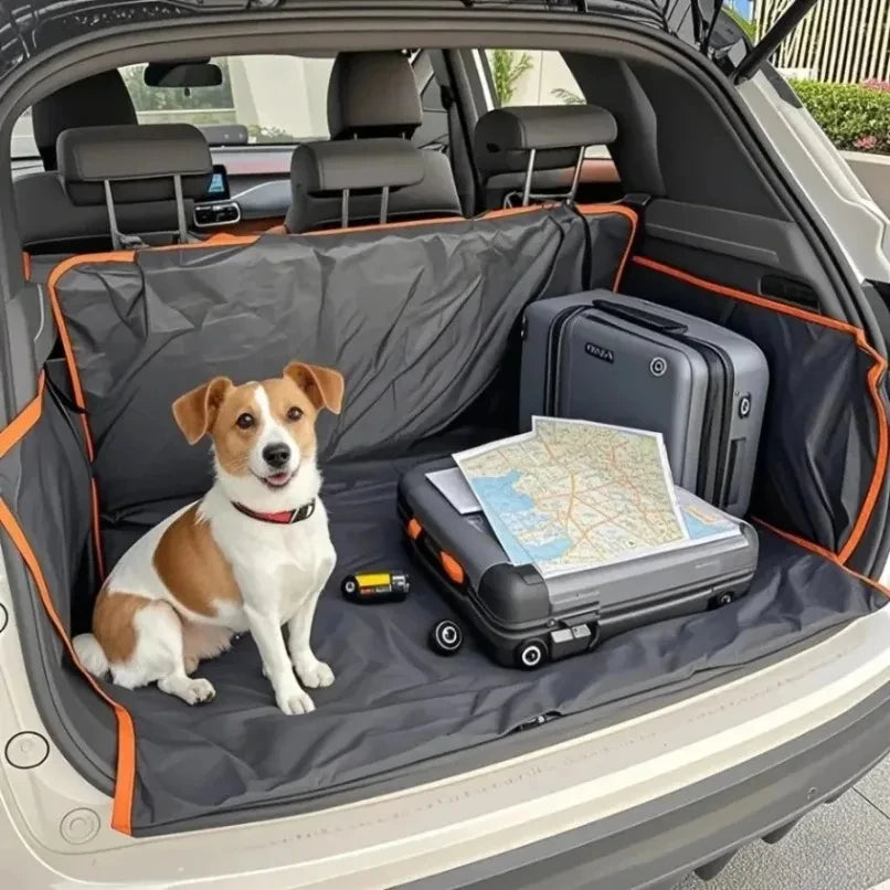 Heavy-Duty Dog Car Seat Cover with Side Flaps - We Wuv Pets