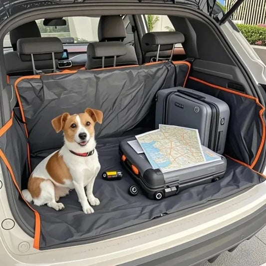 Heavy-Duty Dog Car Seat Cover with Side Flaps - We Wuv Pets