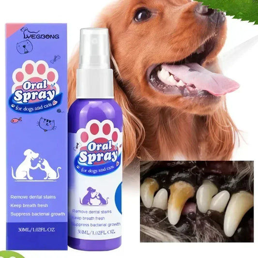 Pet Teeth Cleaning Spray - We Wuv Pets