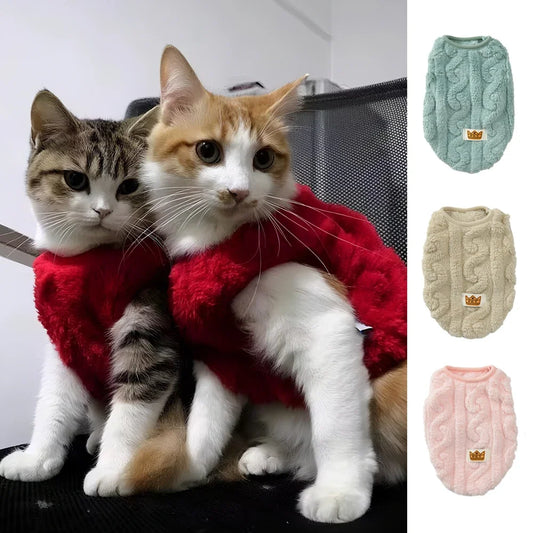 Fleece Jumper for Cats - We Wuv Pets