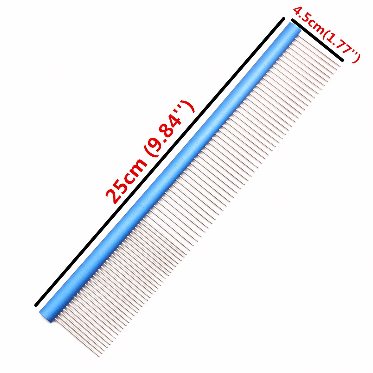Aluminium Alloy Pet Grooming Comb