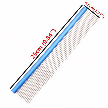 Aluminium Alloy Pet Grooming Comb