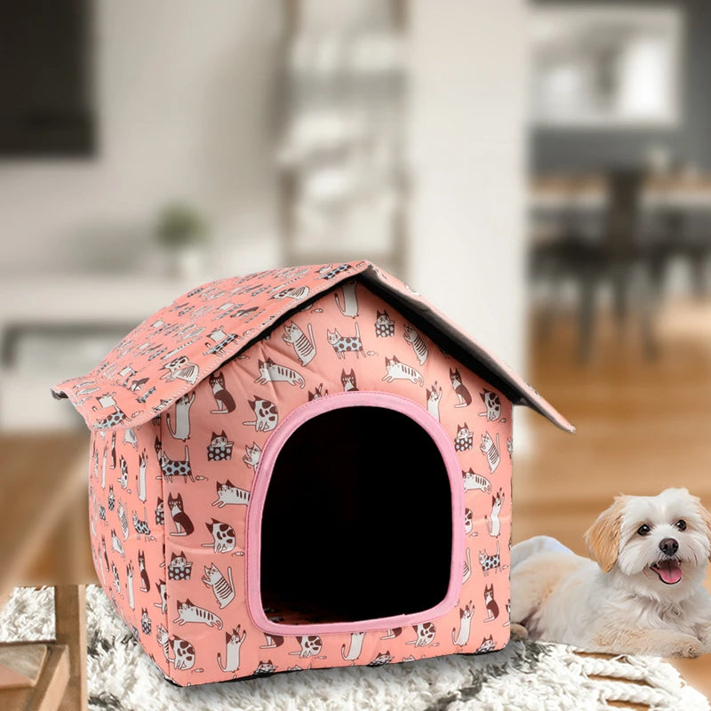 Foldable Outdoor Cat House