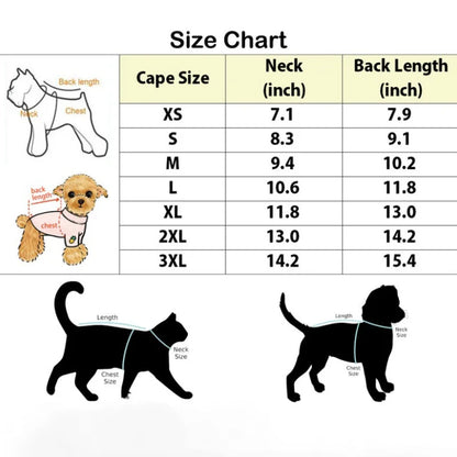 Vampire Cape Costume for Dogs - We Wuv Pets