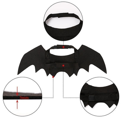 Bat Wings Harness Costume for Cats and Dogs