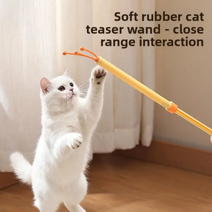 Retractable Cat Teaser Toy