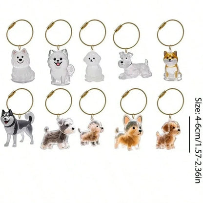 Pet Hair Keepsake Pendant Keychain - We Wuv Pets