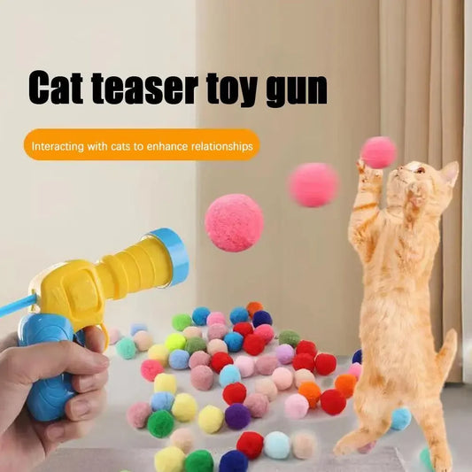 Interactive Cat Ball Launcher - We Wuv Pets