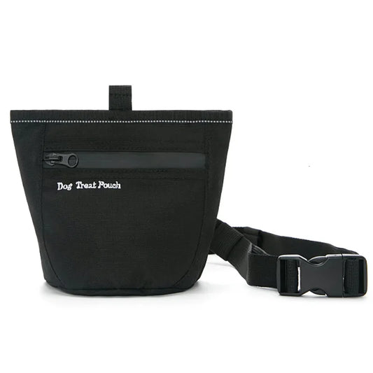 Magnetic Dog Treat Pouch with Belt & Zip Pocket - We Wuv Pets