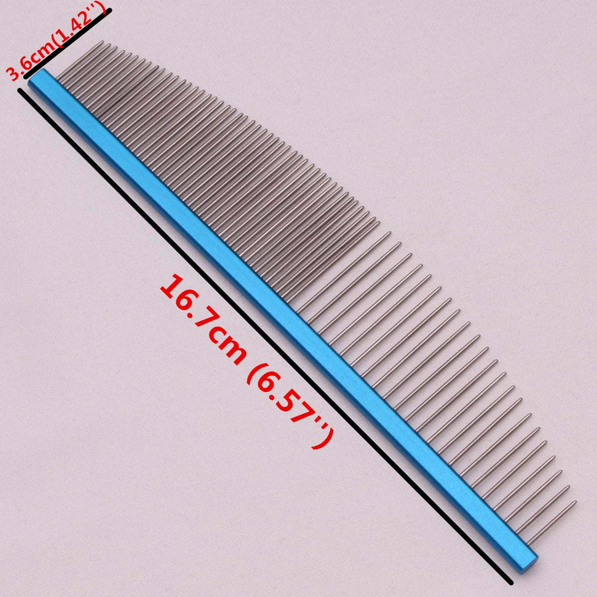 Aluminium Alloy Pet Grooming Comb