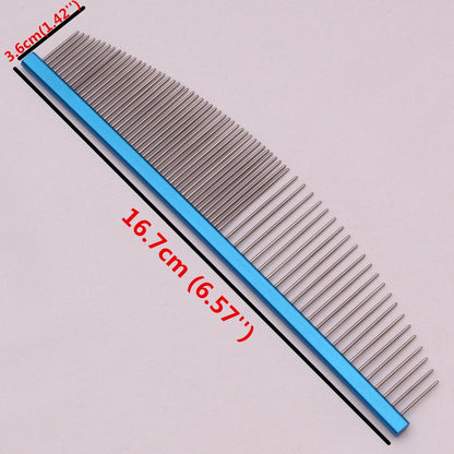 Aluminium Alloy Pet Grooming Comb
