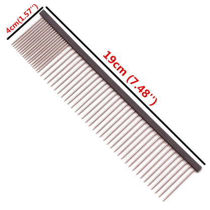 Aluminium Alloy Pet Grooming Comb