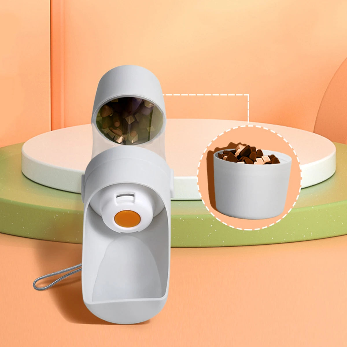 Portable Pet Water Bottle & Feeder