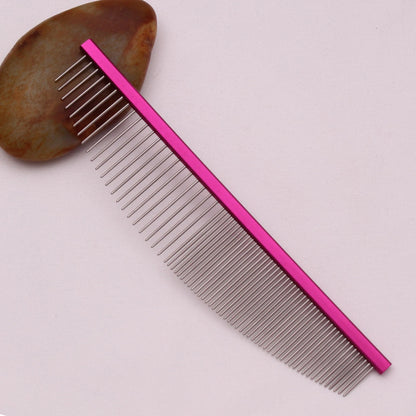 Aluminium Alloy Pet Grooming Comb
