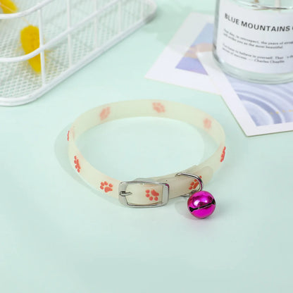 Glow-in-the-Dark Cat Collar