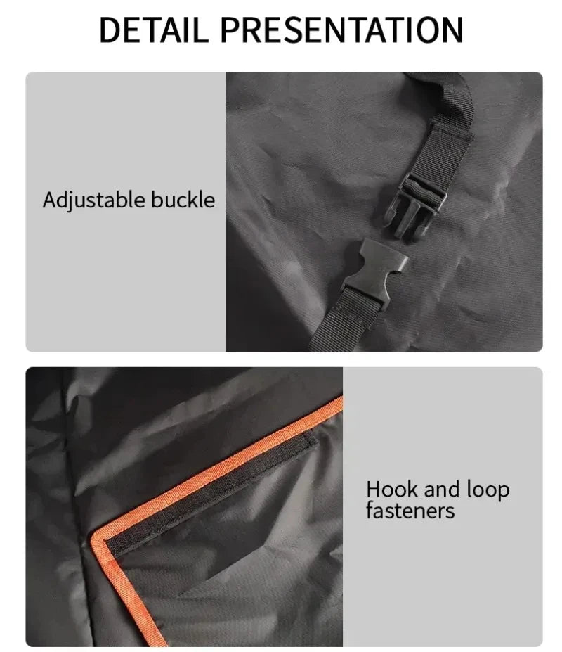 Heavy-Duty Dog Car Seat Cover with Side Flaps - We Wuv Pets