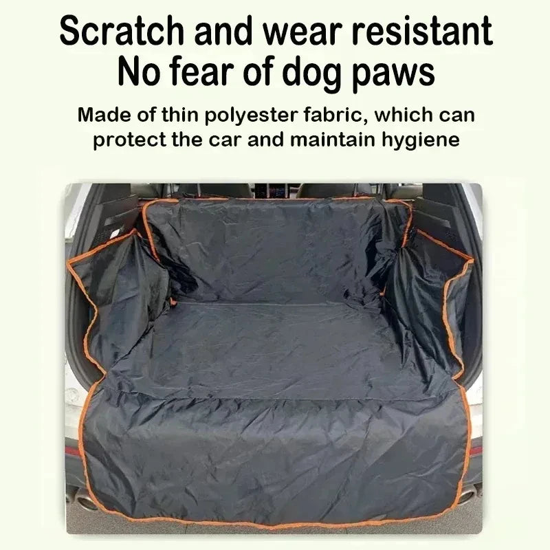 Heavy-Duty Dog Car Seat Cover with Side Flaps - We Wuv Pets