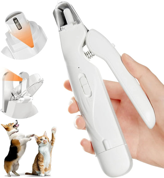 Quiet LED Pet Nail Grinder - We Wuv Pets
