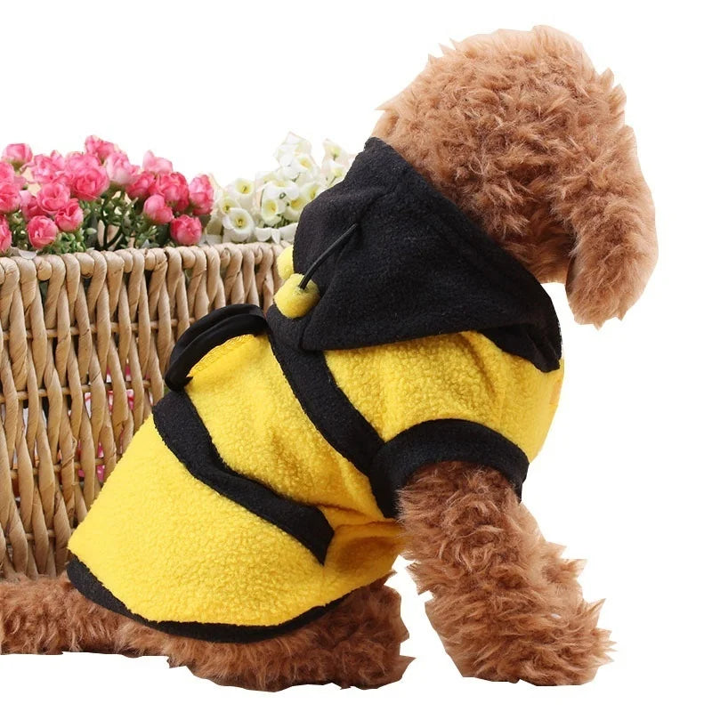Bee Costume Hoodie for Dogs & Cats - We Wuv Pets