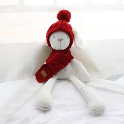 Knitted Winter Hat and Scarf Set for Dogs