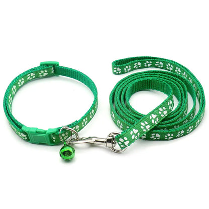Cute Dog Leash & Collar Set