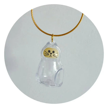 Pet Hair Keepsake Pendant Keychain