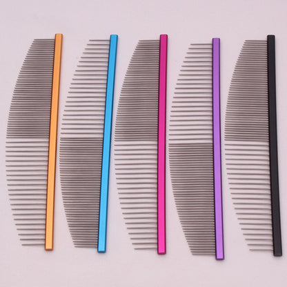 Aluminium Alloy Pet Grooming Comb