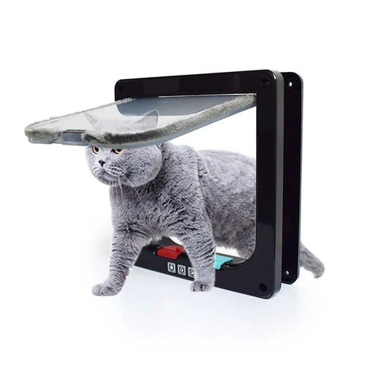 Two-Way Lockable Cat Door - We Wuv Pets