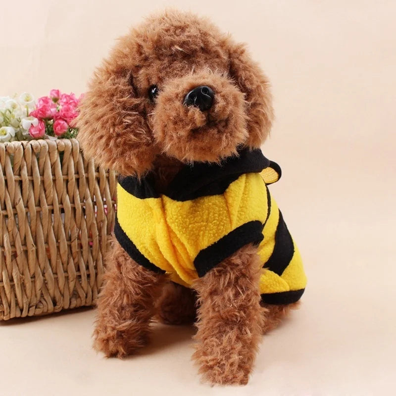 Bee Costume Hoodie for Dogs & Cats - We Wuv Pets